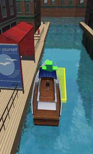 Gioco di traghetti barca Simulatore 3D 4