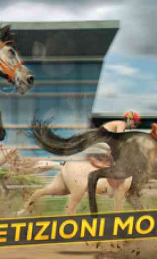 Cavallo Corsa 3D . Giochi di Simulazione Animali Horses Race Corse per Gratis 2