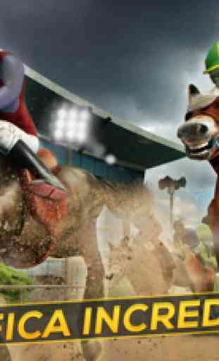 Cavallo Corsa 3D . Giochi di Simulazione Animali Horses Race Corse per Gratis 3