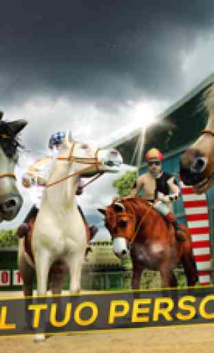 Cavallo Corsa 3D . Giochi di Simulazione Animali Horses Race Corse per Gratis 4