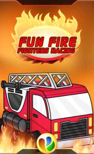 Vigili del Fuoco Fun Gioco di Corse - Fun Fire Fighters Racing Game 1