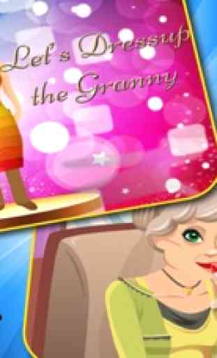 della nonna Partito Makeover Salon - Rendere il Granny un aspetto giovane e carino per il nonno 1