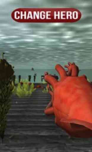 Contropiede piovra gigante -  Gigantesco kraken sciopero sottomarino 3D 2