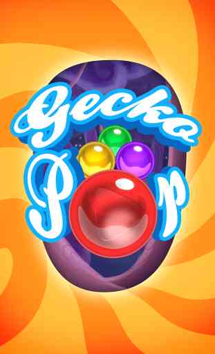 Gecko Pop - Gioco di Sparare Palline e Bolle Colorate 4