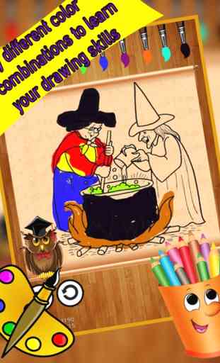 Disegni da colorare di Halloween per i bambini - 3
