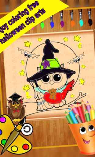 Disegni da colorare di Halloween per i bambini - 4