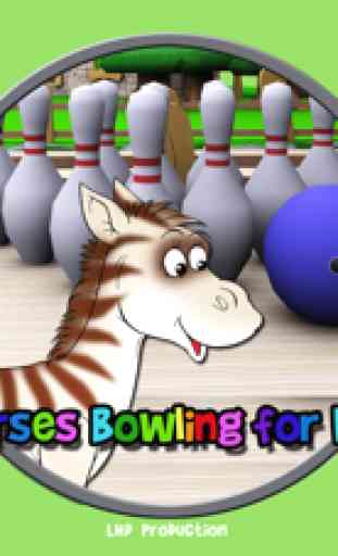 Bowling Horse per i bambini - gioco gratuito 1