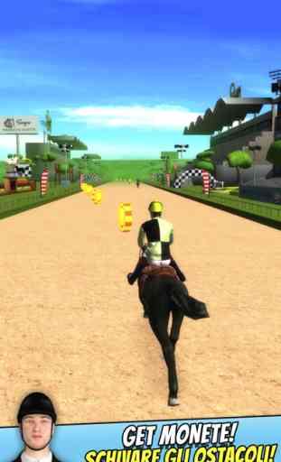 Gara Equestre Gratuito - Gioco di Salti & Corse di Cavalli 3D 2