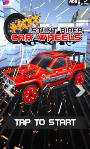 Hot Stunt Rider : Car Wheels 3