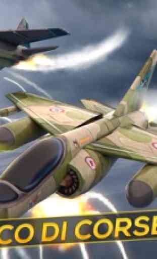 Jet Aereo 3D . Simulatore di Volo di Guerra 1