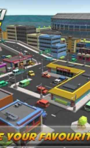 Simulatore di guida di Taxi della città intra 2