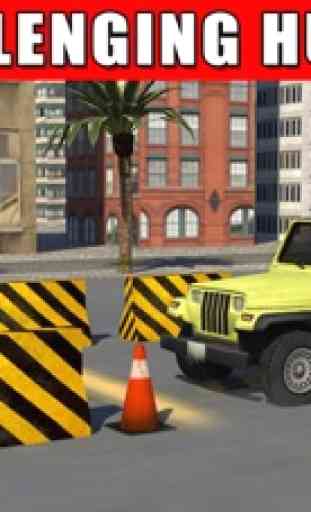 Jeep indirizzare il traffico parcheggio Driving Simulator auto 2