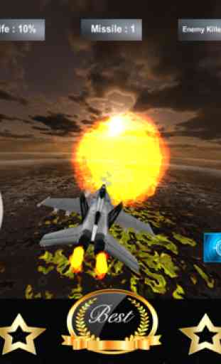 Jet Pacifico simulatore di combattimento aereo 3D 2