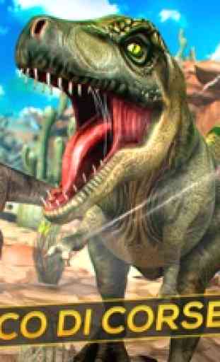 Jurassic Race Run - Dinosauri 1