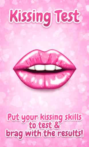 Test Amore Gioco di Baciare: Labbra Scherzo Calcolatrice 1
