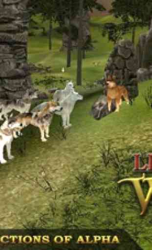 Vita del simulatore di lupo: Lupi caccia Feed e Gr 1