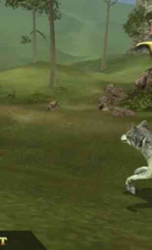 Vita del simulatore di lupo: Lupi caccia Feed e Gr 4
