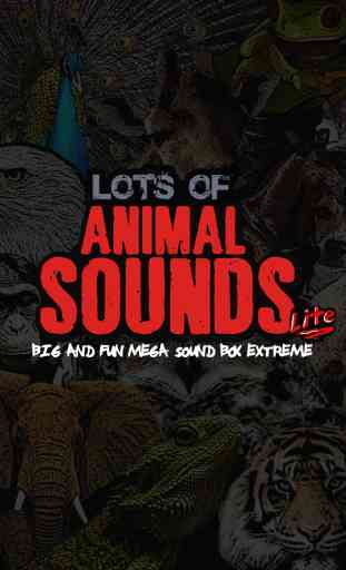 Lots of Animal Sounds Lite: Big and Mega Sound Box Extreme 1