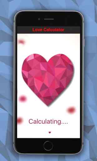 Scherzo Amore Calcolatrice - scherzo con i propri cari, la famiglia e gli amici calcolando amore in divertente applicazione 3