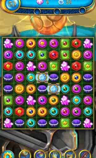 Lost Jewels - Match 3 Puzzle 3