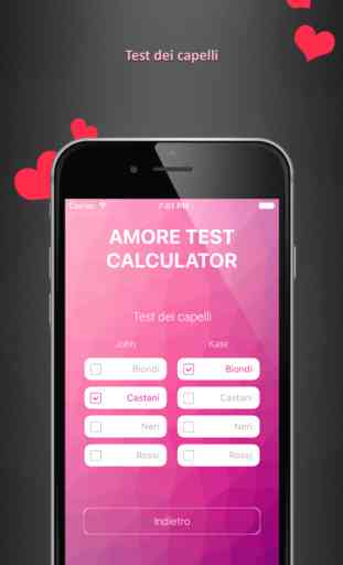 Test Calcolatore dell'Amore 3