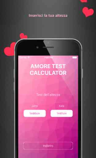 Test Calcolatore dell'Amore 4