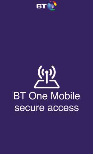 BT One Mobile secure access 3