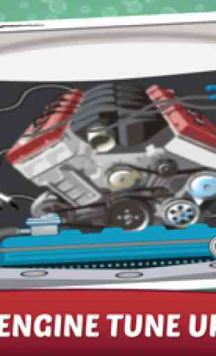 Meccanico auto Garage & Spa - Rendere veloce Automobile in Kids Auto Riparazione Work Shop e lavaggio Salon 4