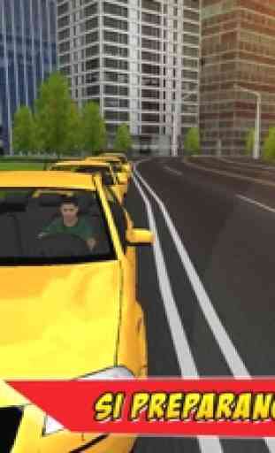 moderna di taxi della città di guida 3D sim : unità finale 3