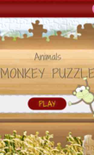 Monkey Puzzle: Animali dello zoo, della fattoria e della giungla - Il Gioco gratis per le vacanze di Natale 2013 2