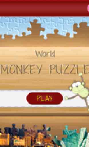 Monkey Puzzle: foto di natura e capitali del mondo - Il Gioco gratis per il tempo libero 2