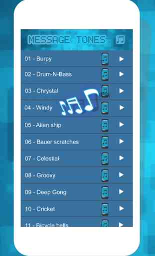 Messaggio Toni - Migliore Musica Notifica Suoneria Avvisi Per iPhone Suoni 3