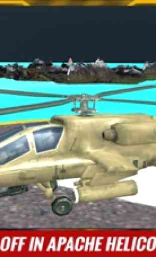 Military Helicopter Pilot Wars Rescue 3D Simulator 4