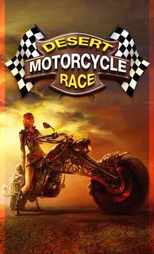 Moto Deserto Pista: Miglior Bambini Divertimento 3D Moto da Cross Gioco di Corse (Motorcycle Desert Race Track: Best Super Fun Kids 3D Simulator Bike Racing Game) 1