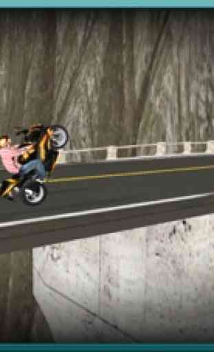 Mountain Highway Traffic Moto Rider - limitare il vostro corridore di moto freestyle di estrema 3