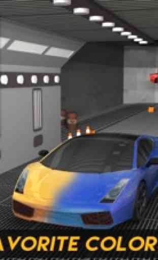 Multi simulatore sportivo livello di parcheggio auto 2:Auto della vernice Garage & reale gioco di guida 3