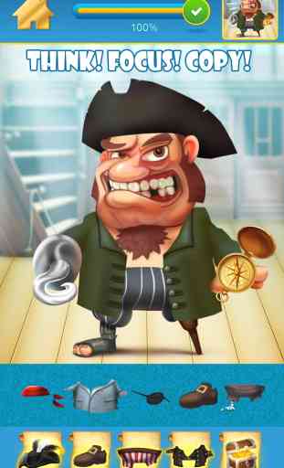 My Pirate Adventure Draw And Copy Game - The Virtual Dress Up Hero Edition - Free App 3