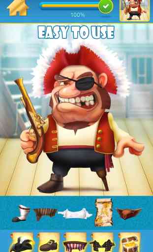 My Pirate Adventure Draw And Copy Game - The Virtual Dress Up Hero Edition - Free App 4
