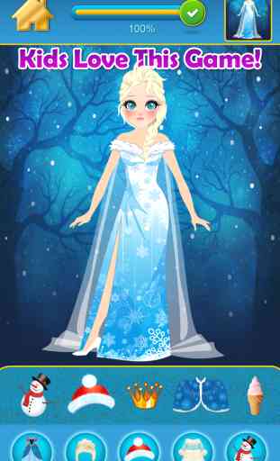 My Pretty Little Snow Princess Copy & Draw Game - Mondo Virtuale Dei Reale Beauty BFF Vestire Club Edition - Free App 1