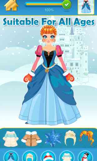 My Pretty Little Snow Princess Copy & Draw Game - Mondo Virtuale Dei Reale Beauty BFF Vestire Club Edition - Free App 2