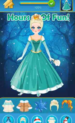 My Pretty Little Snow Princess Copy & Draw Game - Mondo Virtuale Dei Reale Beauty BFF Vestire Club Edition - Free App 3