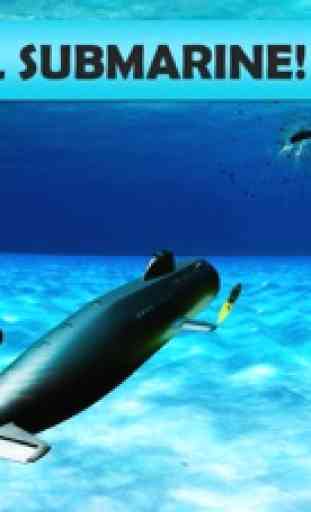Marina da guerra sottomarina 3D 3