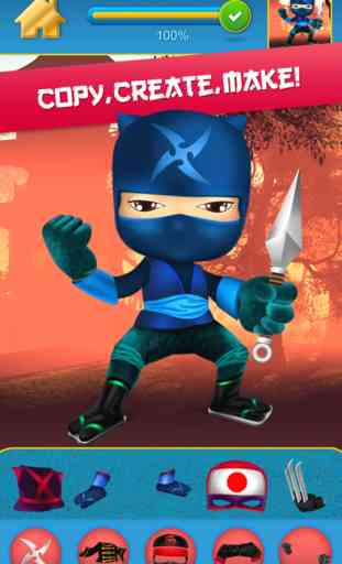 My Mega Potenza Ninja Eroe Design & Copy Folle Gioco 4