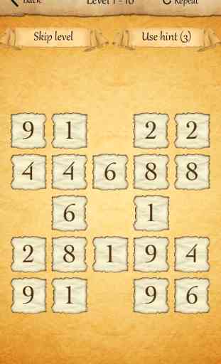 Il gioco dei Numeri è un divertente rompicapo con i numeri per usare la logica e riflettere 1