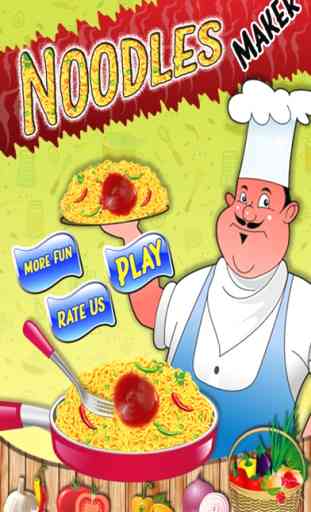 Noodle Maker - Crazy avventura chef di cucina e gioco di cucina piccante 1