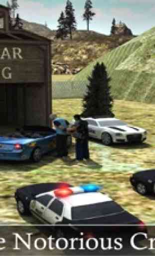 Off-Road polizia Autista di Chase: guida reale e azione ripresa del gioco 3