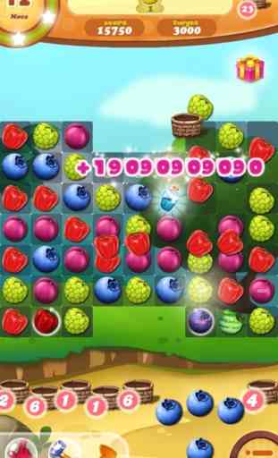frutta puzzle game giochi di abilità divertimento match 3 1