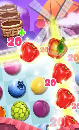 frutta puzzle game giochi di abilità divertimento match 3 4