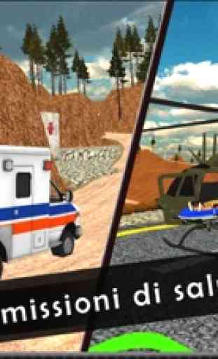 Fuori strada aria ambulanza dovere simulatore 2016- 2