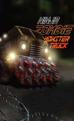 Ninja Zombie Monster Truck - Road Kill Rally Revenge 1